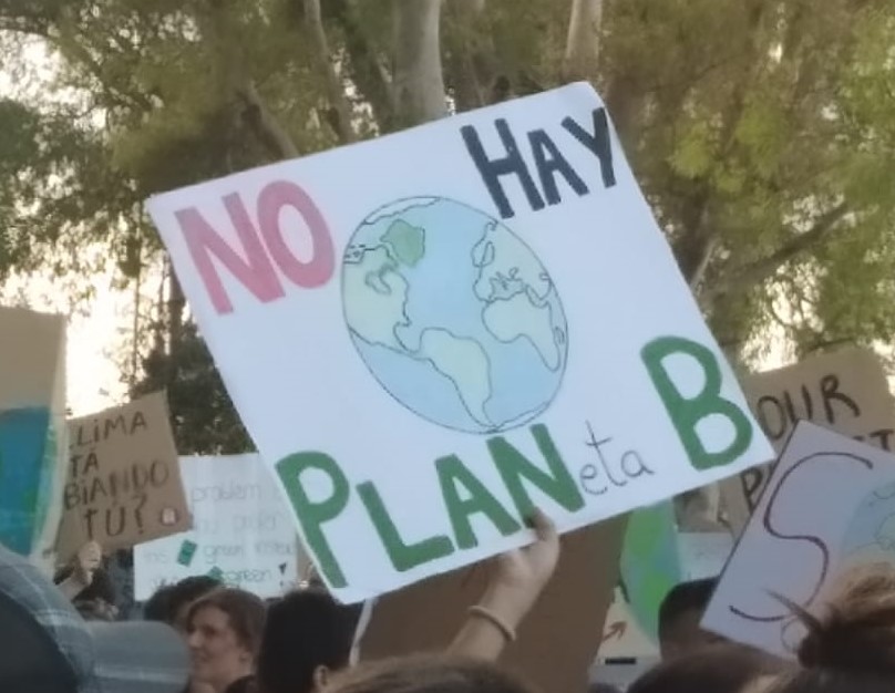 Manifestación contra el Cambio Climático